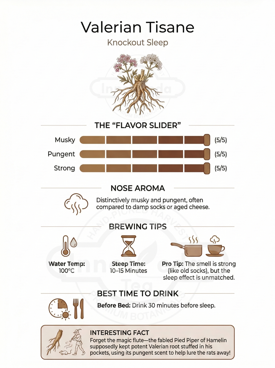 Valerian Root Tisane 100 Grams