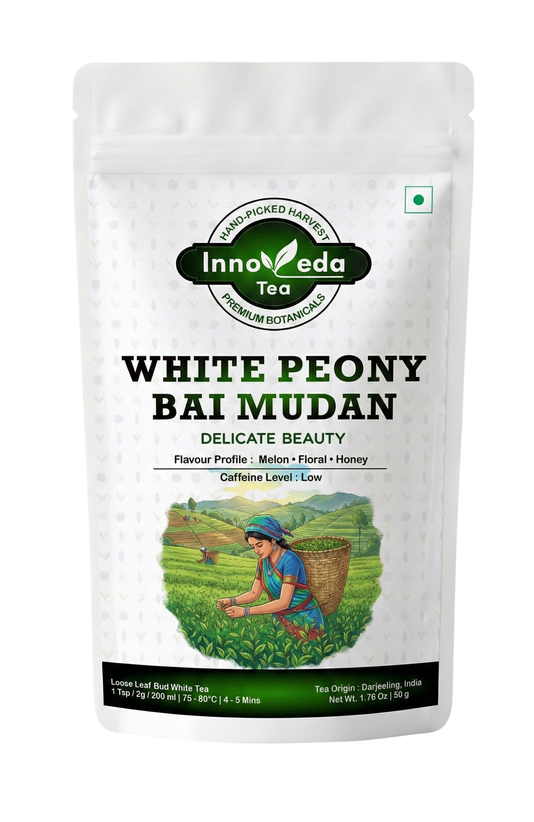 White Peony Bai Mudan 50 Grams