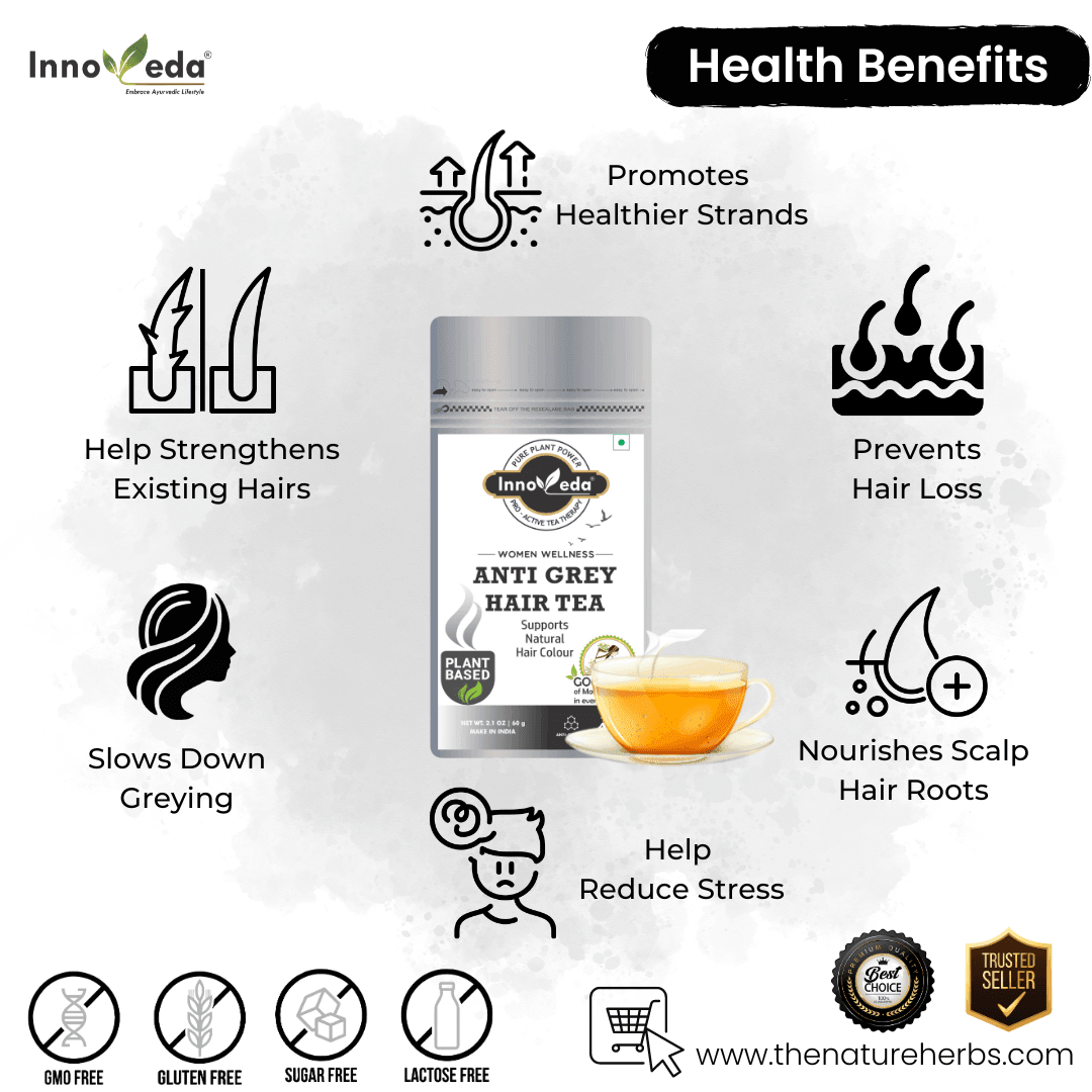 Anti Grey Hair Tea - INNOVEDA