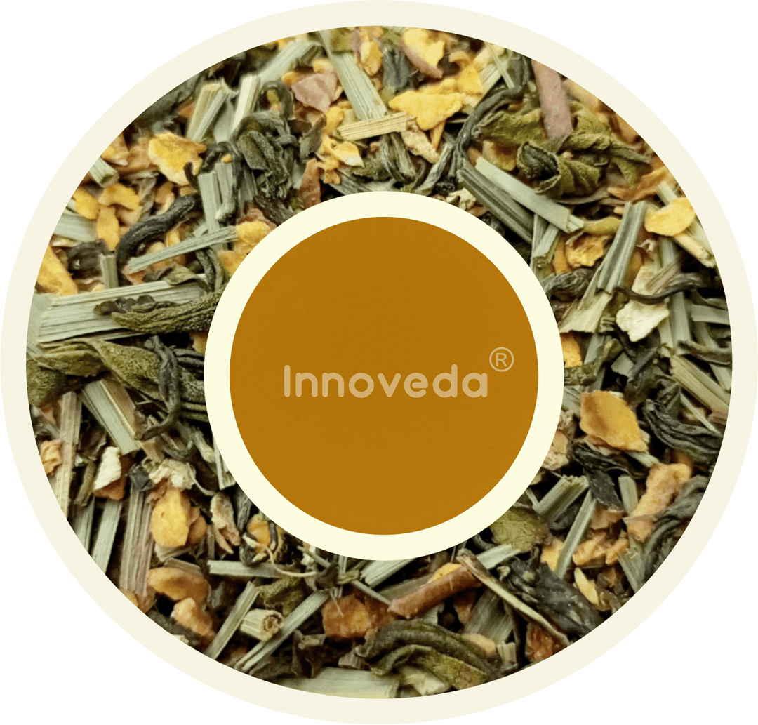 Apple Ginger Green Tea 100 Grams - INNOVEDA