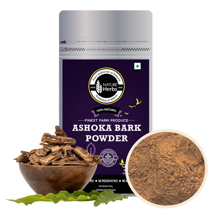 Ashoka Bark Powder (Churna) for Female Health अशोक छाल चूर्ण (पाउडर) - INNOVEDA