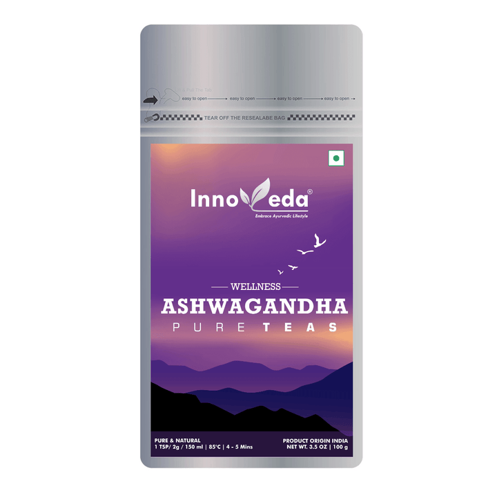 Ashwagandha Root Tea For Men Wellness 100 Grams - INNOVEDA