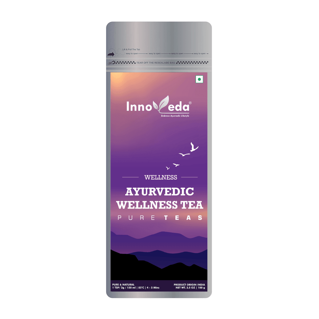 Ayurvedic Wellness Tea For Digestive Wellness 100 Grams - INNOVEDA