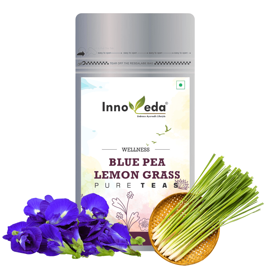 Blue Pea Lemon Grass Tea (30 Tea Cups) 50 Grams - INNOVEDA