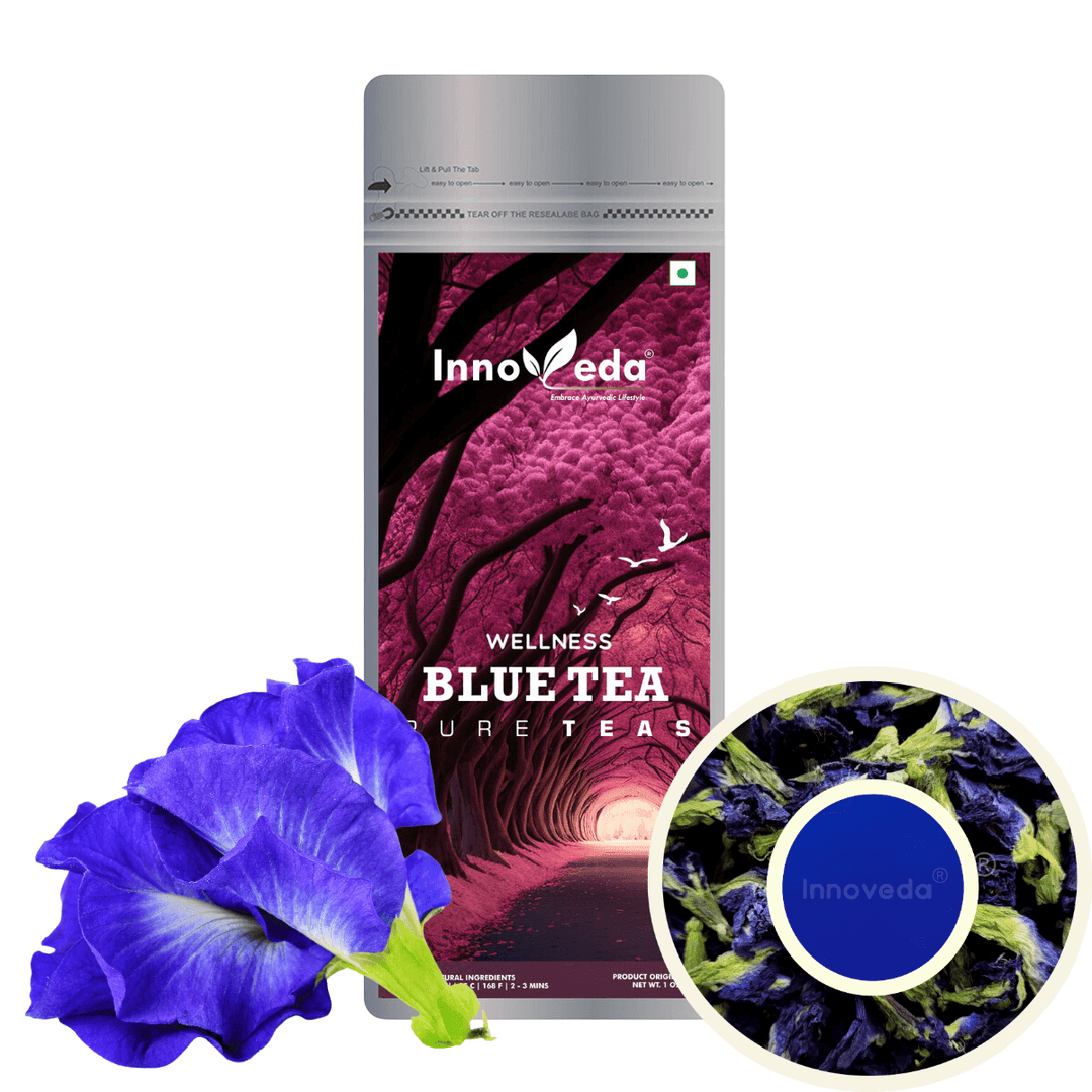 Blue Pea Tea | Butterfly Flower Tea (50 Tea Cups) 40 Grams - INNOVEDA