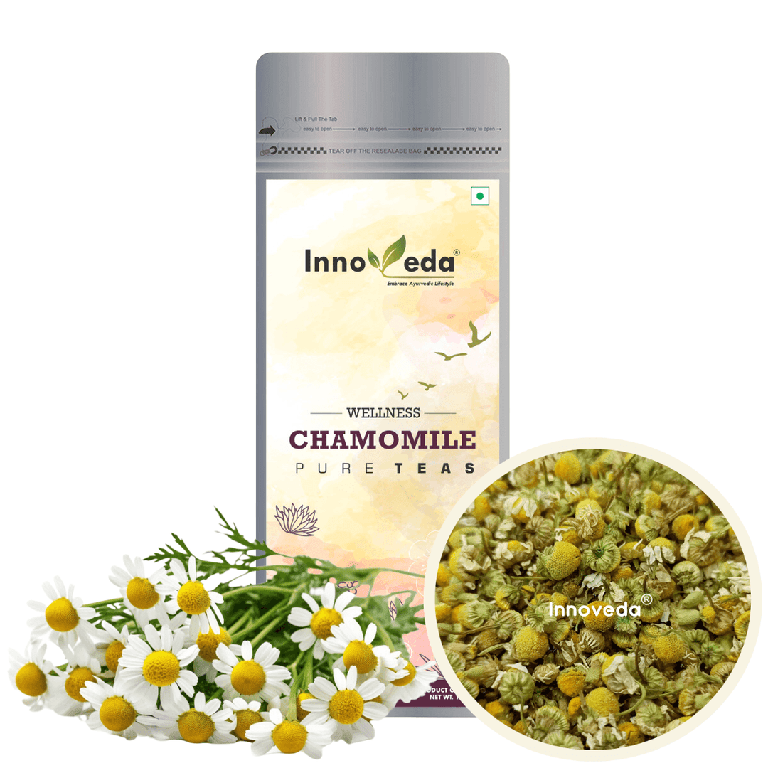 Chamomile Buds Tea for Healthy Sleep (30 Tea Cups) 50 Grams - INNOVEDA