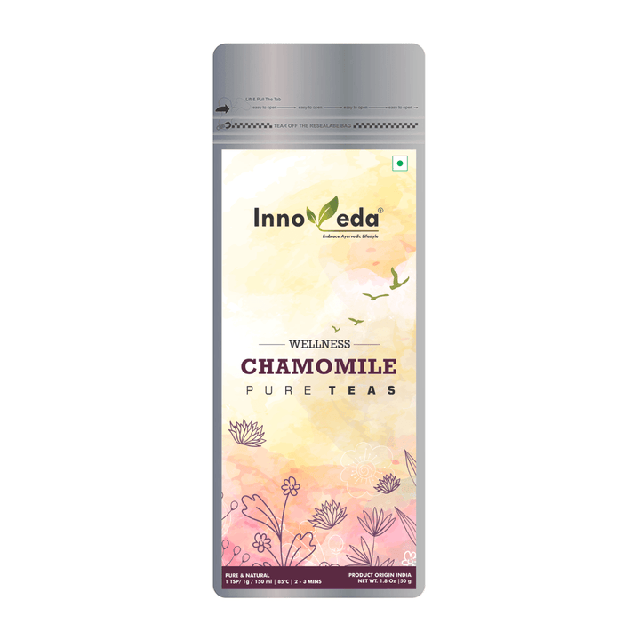 Chamomile Buds Tea for Healthy Sleep (30 Tea Cups) 50 Grams - INNOVEDA