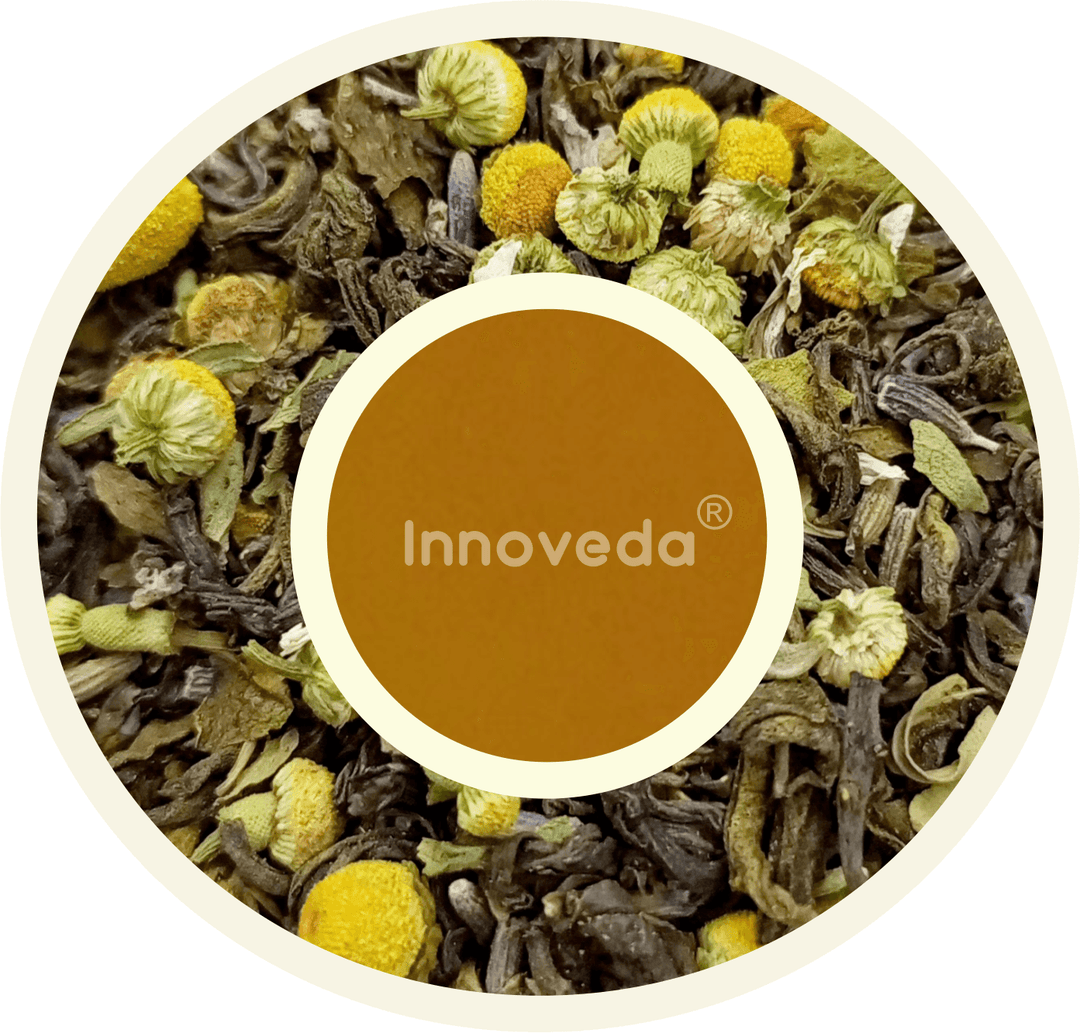 Chamomile Lavender Tea for Healthy Skin (30 Tea Cups) 50 Grams - INNOVEDA