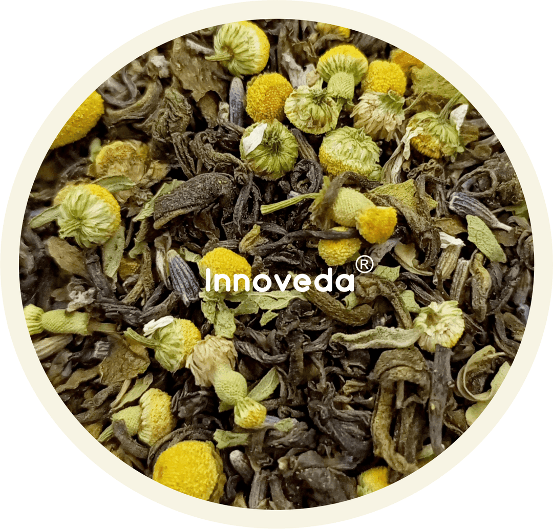 Chamomile Lavender Tea for Healthy Skin (30 Tea Cups) 50 Grams - INNOVEDA