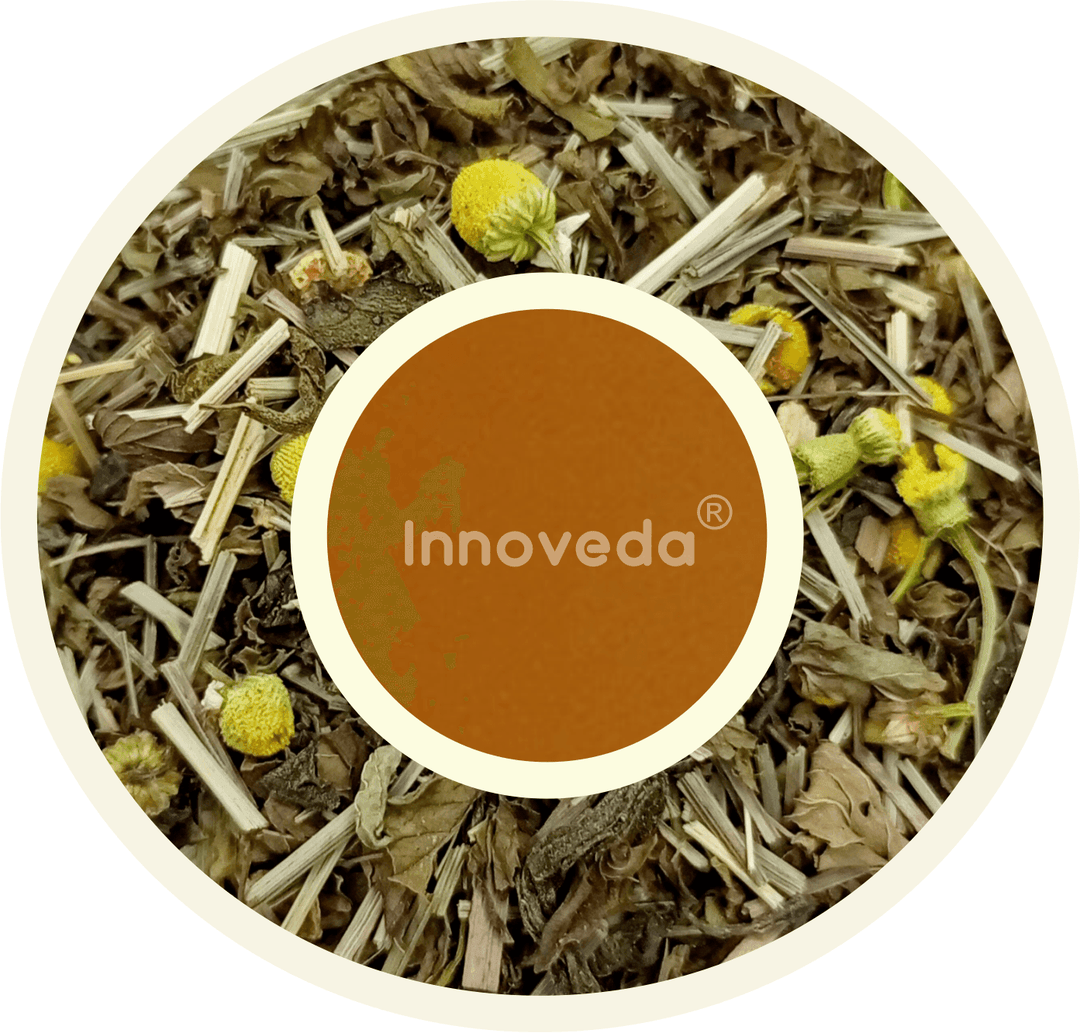 Chamomile Mint Citrus Tea Induce Calmness (30 Tea Cups) 50 Grams - INNOVEDA