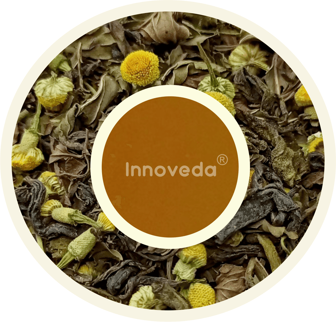 Chamomile Mint Tea for Calmness (50 Tea Cups) 100 Grams - INNOVEDA