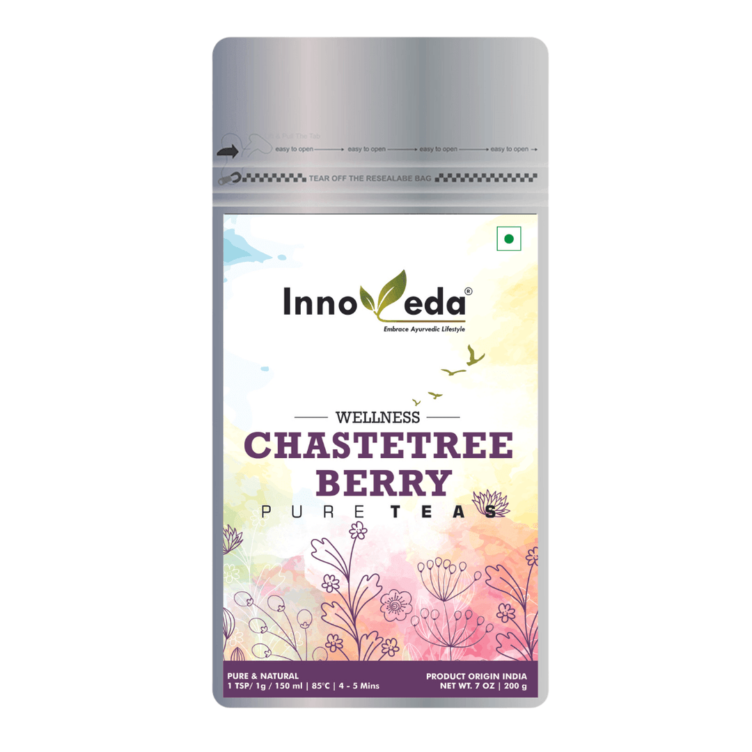 Chaste Berry Tea 200 Grams For Women Health (100 Tea Cups) 200 Grams - INNOVEDA