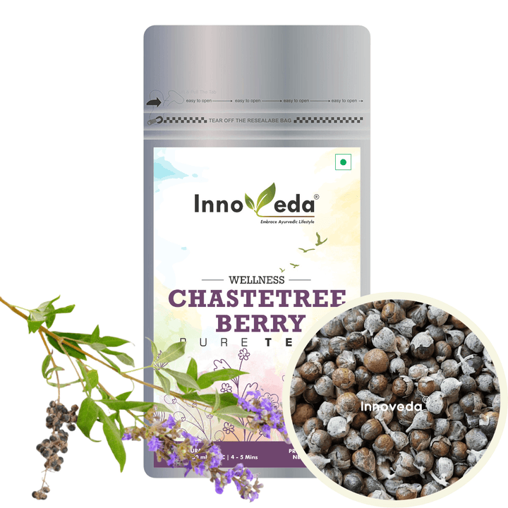 Chaste Berry Tea 200 Grams For Women Health - INNOVEDA