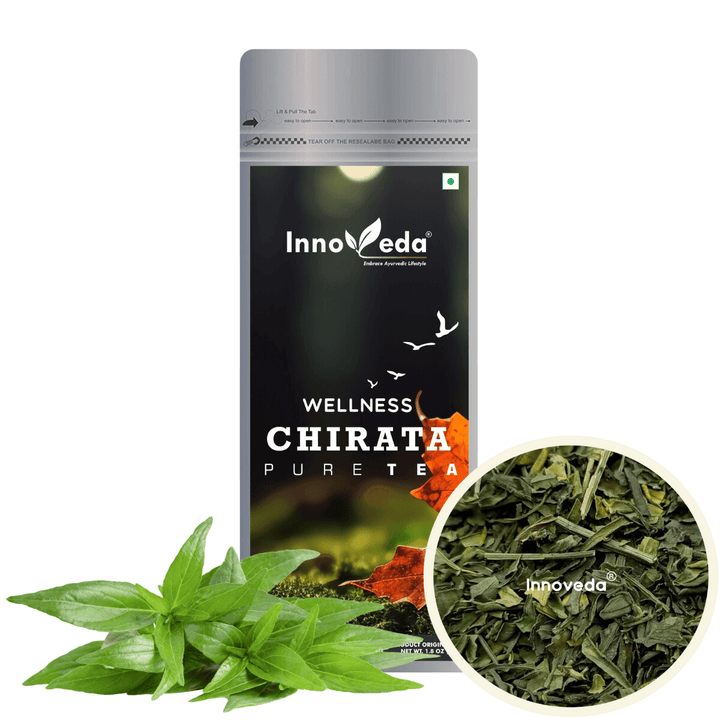 Chirata Tea Kalmegh Leaves (30 Tea Cups) 50 Grams - INNOVEDA