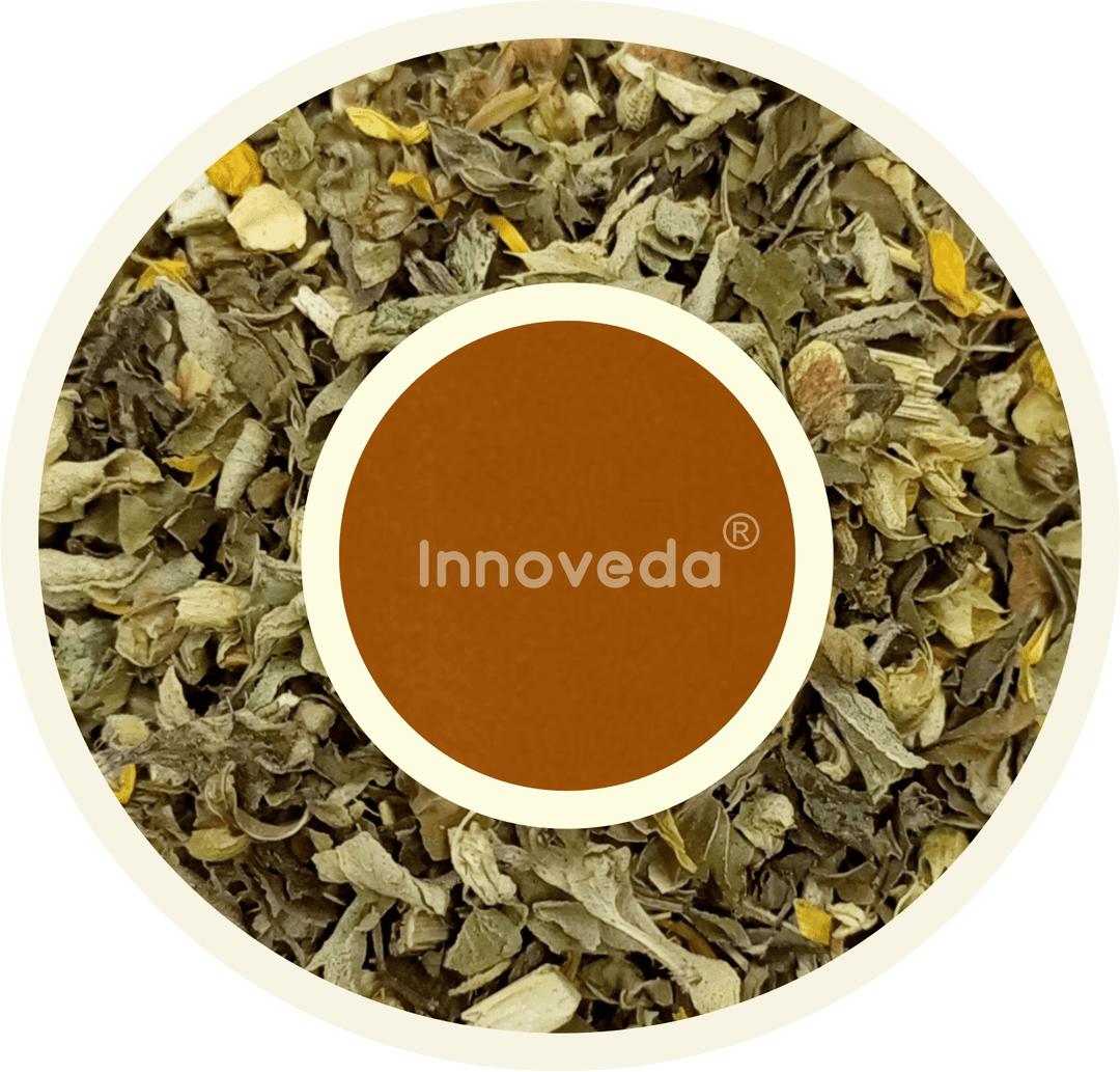 Cough And Cold Tea for Throat Health (50 Tea Cups) 100 Grams - INNOVEDA