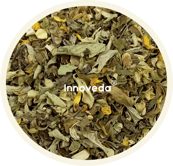 Cough And Cold Tea for Throat Health (50 Tea Cups) 100 Grams - INNOVEDA