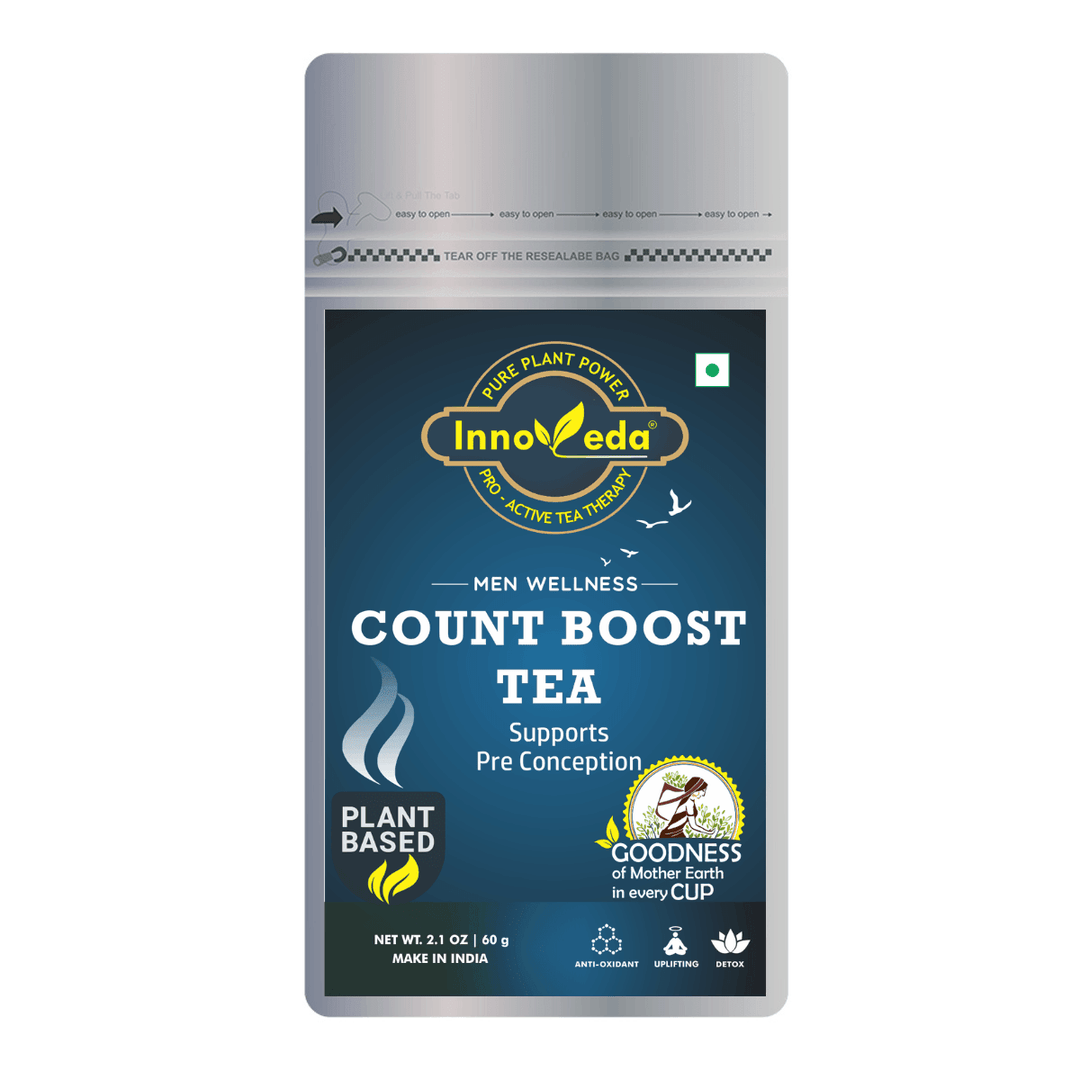 Count Tea For Men Wellness (30 Tea Cups) 60 Grams - INNOVEDA