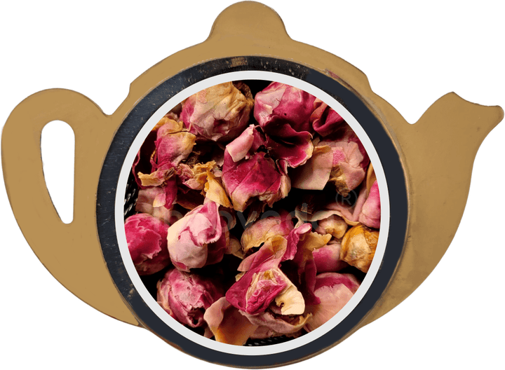 Damask Rose Buds Tea to Soothe Skin & Deep Sleep (25 Tea Cups) 28 Grams - INNOVEDA