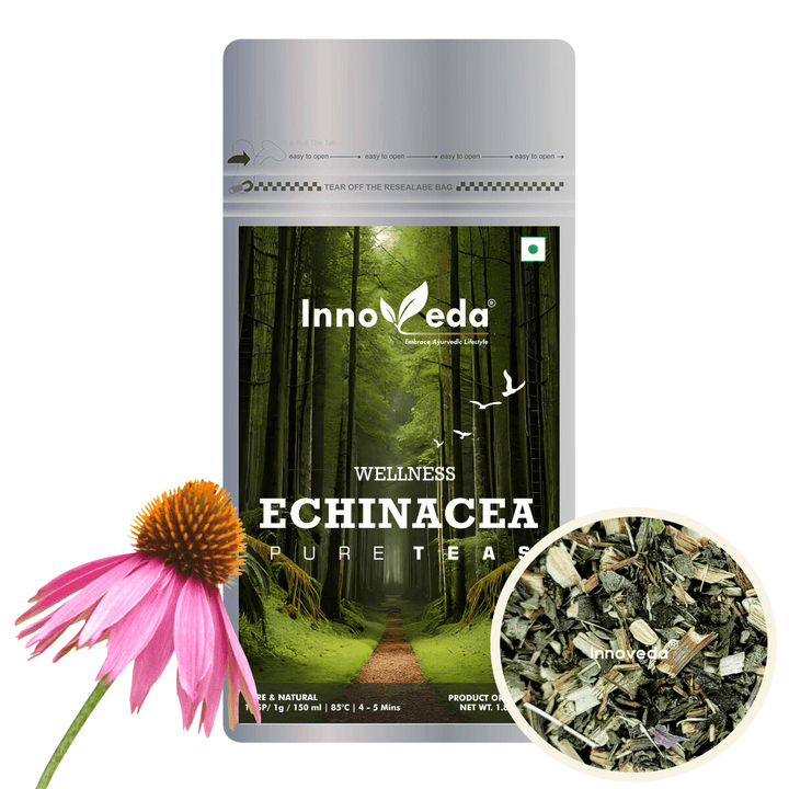 Echinacea Tea Helps Immunity Boost (30 Tea Cups) 50 Grams - INNOVEDA