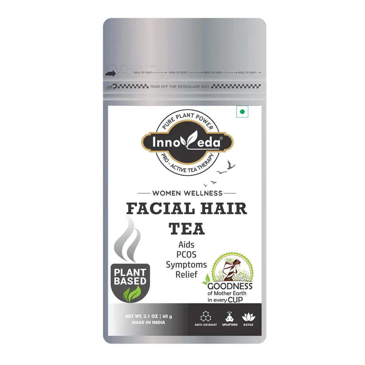 Facial Hair Tea for Women Wellness (30 Tea Cups) 60 Grams