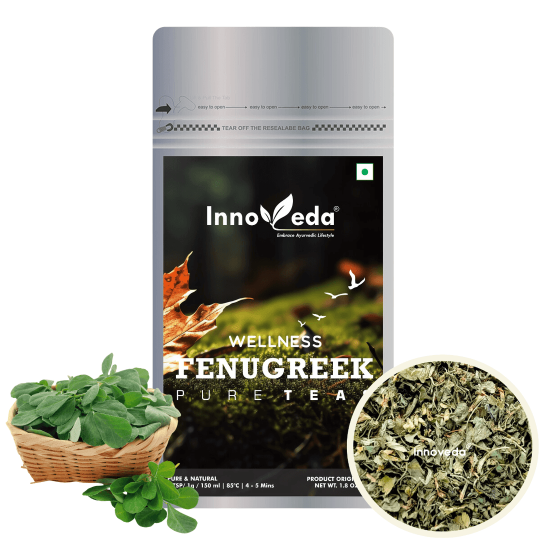 Fenugreek Leaf Tea For Nursing Mom (30 Tea Cups) 50 Grams - INNOVEDA