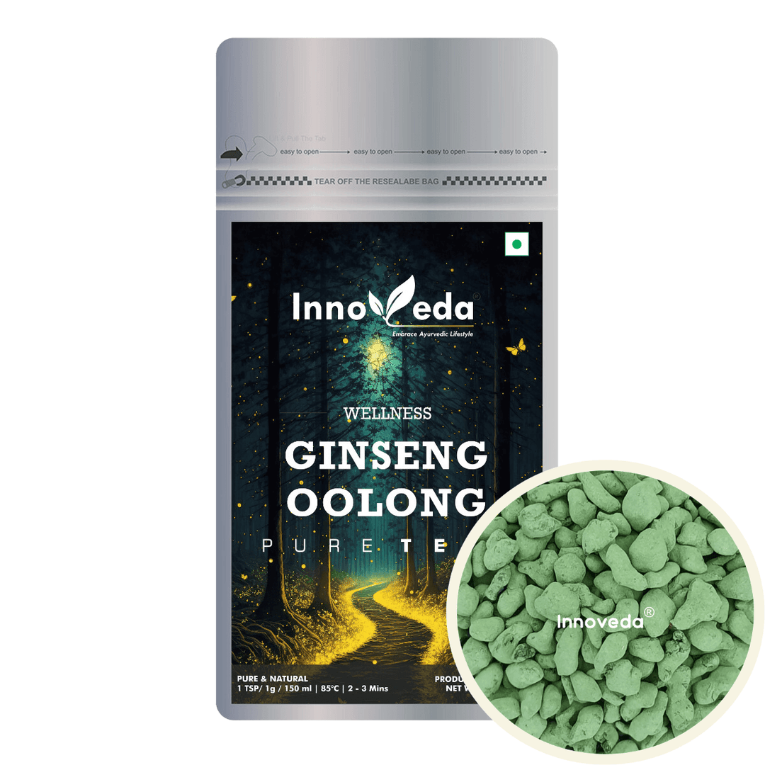 Ginseng Oolong Tea for Overall Wellness (30 Tea Cups) 50 Grams - INNOVEDA