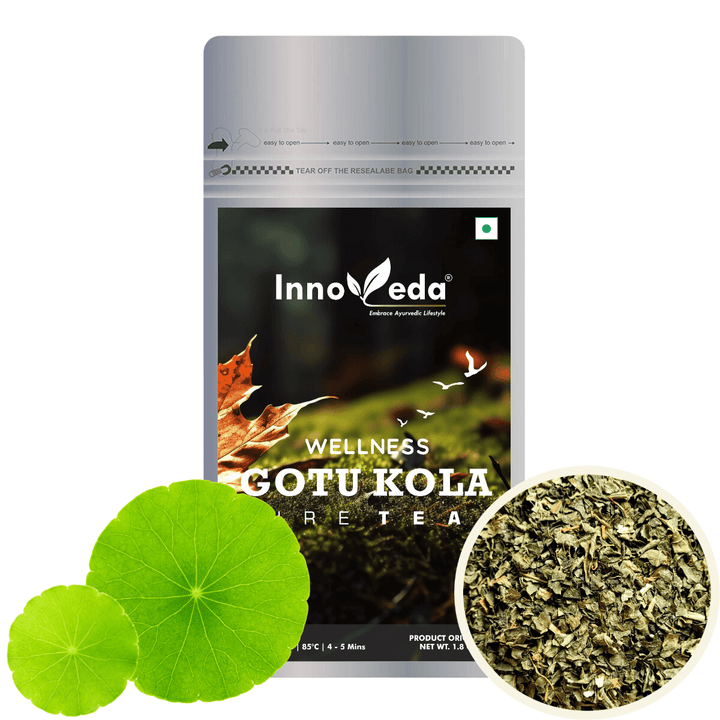 Gotu Kola Skin Tea - Herb of Longevity (25 Tea Cups) 28 Grams - INNOVEDA