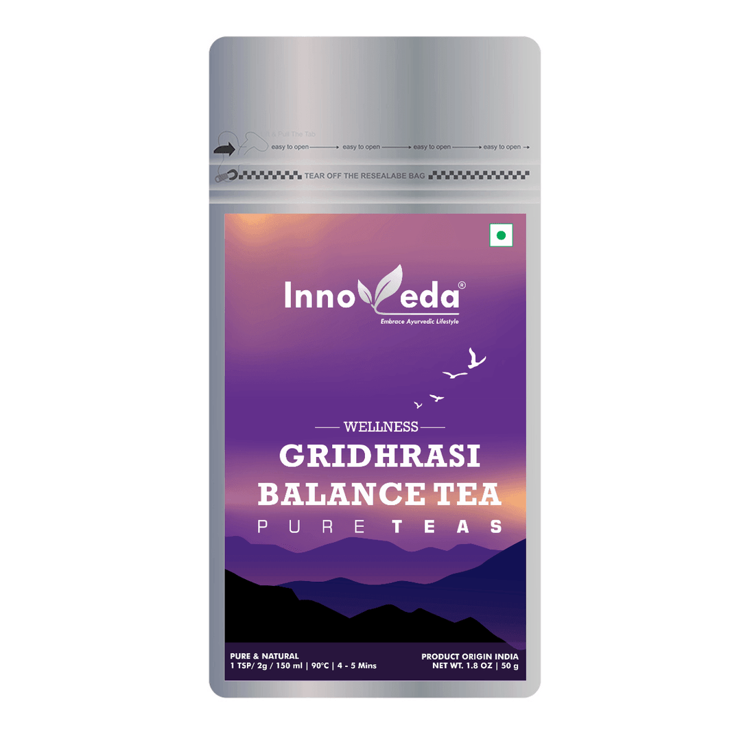 Gridhrasi Balance Tea For Sciatic Nerve Health (30 Tea Cups) 50 Grams - INNOVEDA