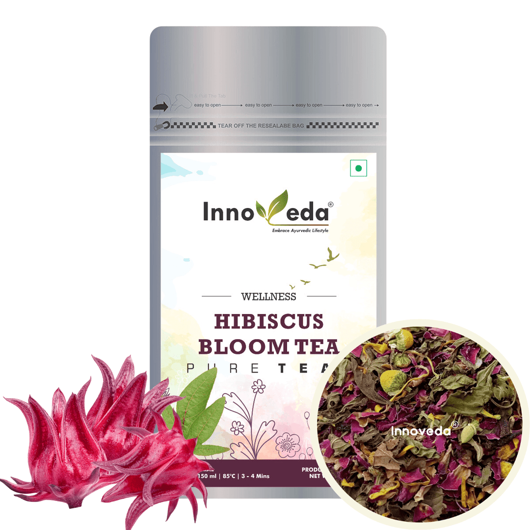 Hibiscus Bloom Tea (30 Tea Cups) 50 Grams - INNOVEDA