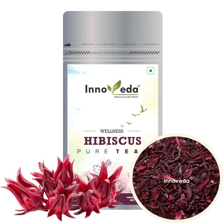 Hibiscus Ice Tea Rich in Sleep-Inducing Melatonin (50 Tea Cups) 100 Grams - INNOVEDA