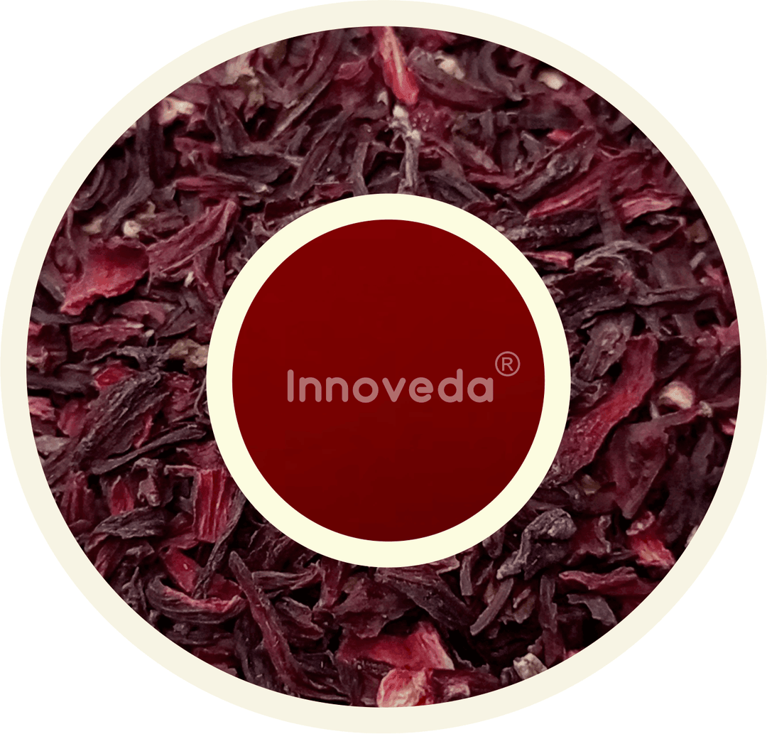 Hibiscus Ice Tea Rich in Sleep-Inducing Melatonin (50 Tea Cups) 100 Grams - INNOVEDA