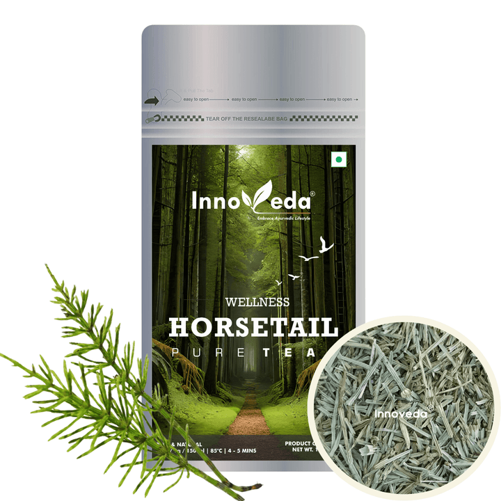 Horsetail Leaf Tea For Skin Hair & Nail Health (30 Tea Cups) 50 Grams - INNOVEDA