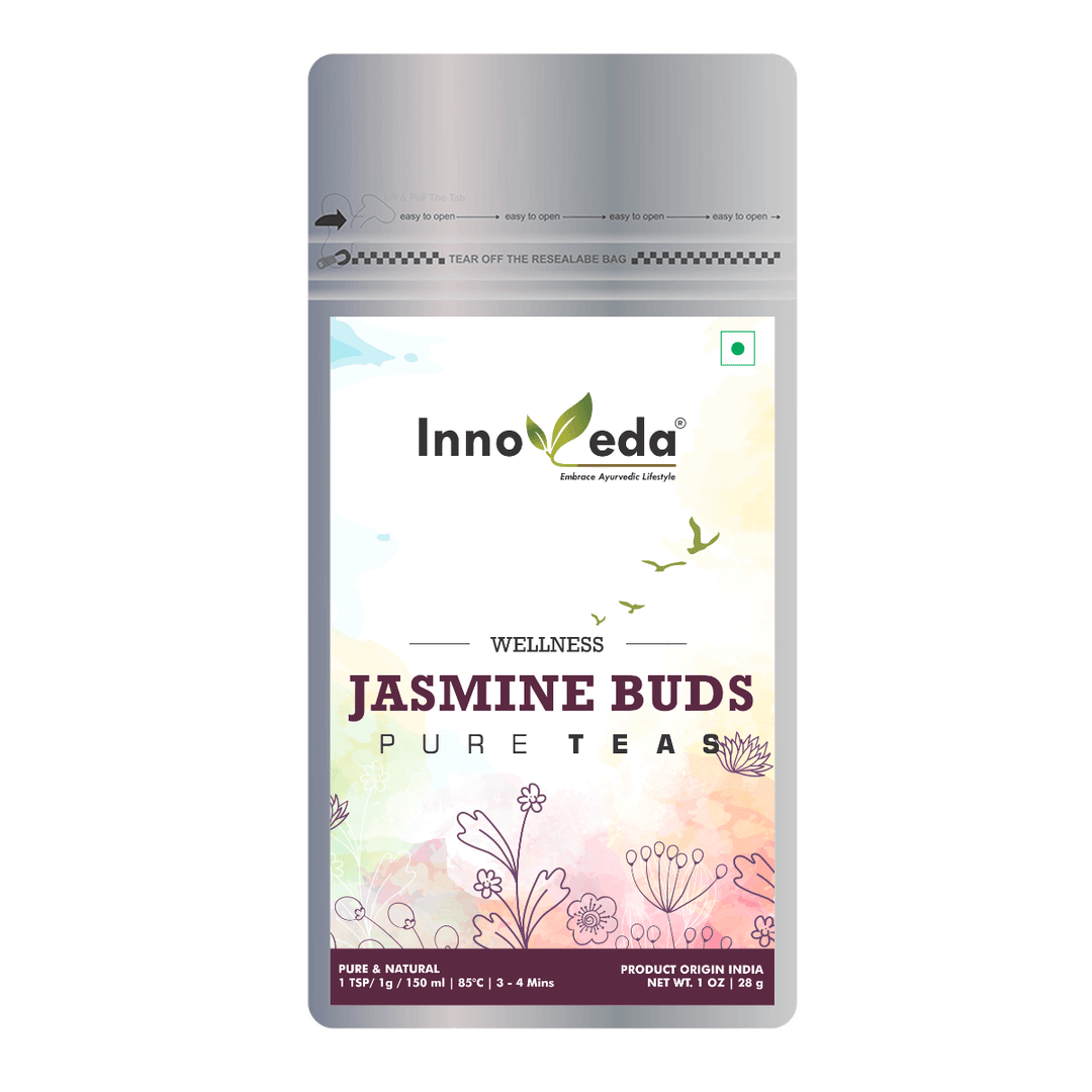 Jasmine Buds Tea To Relax & Rejuvenate (25 Tea Cups) 28 Grams - INNOVEDA