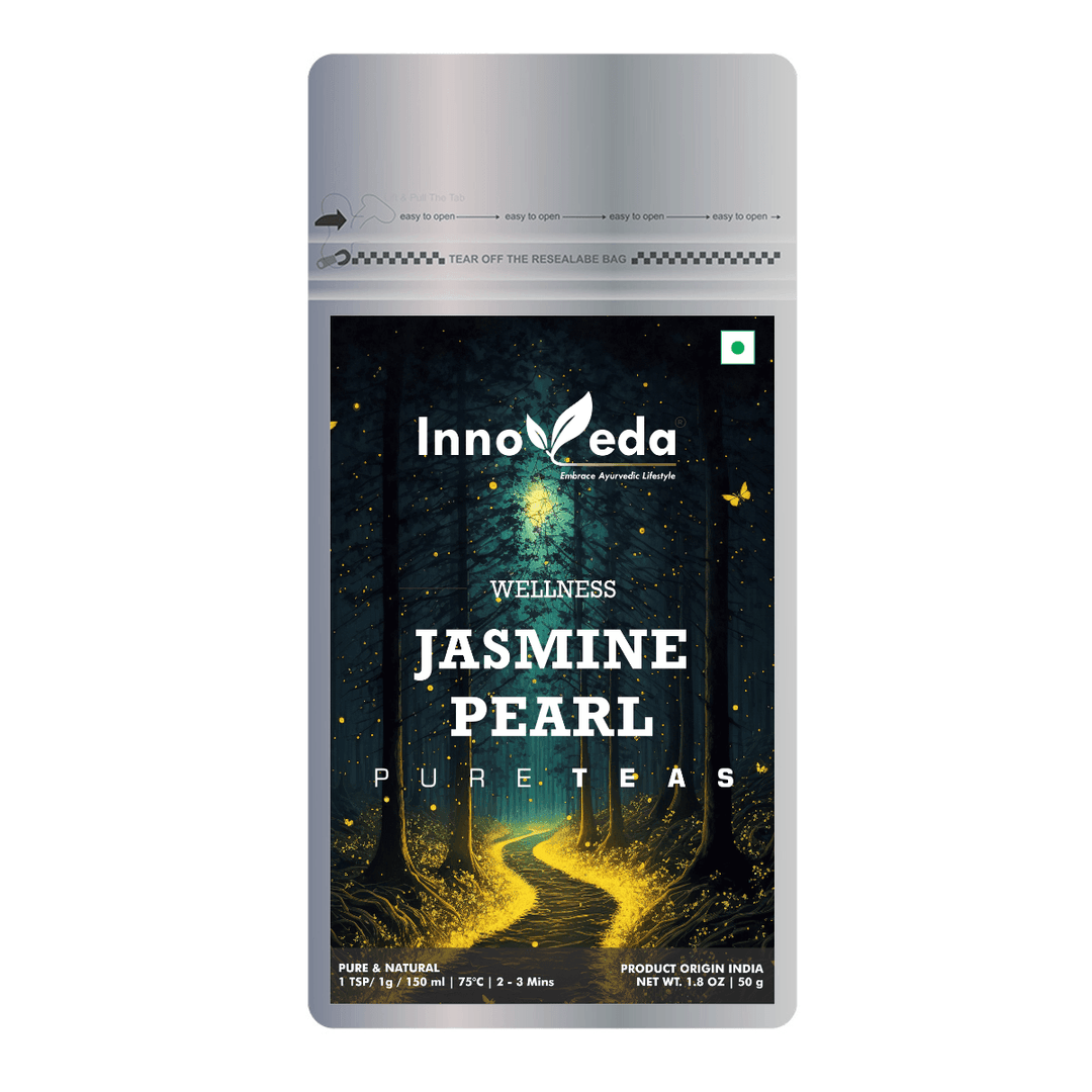 Jasmine Pearl Tea (25 Tea Cups) 28 Grams - INNOVEDA