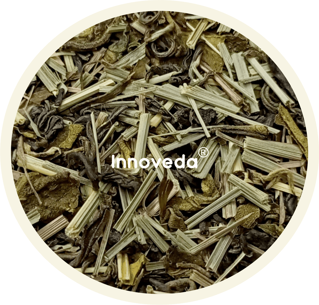 Lemongrass Green Tea Helps Purify Blood (50 Tea Cups) 100 Grams - INNOVEDA