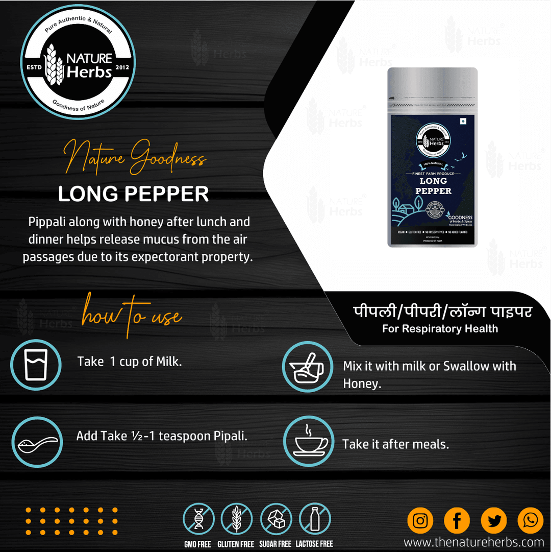 Long Pepper Pippali Whole - INNOVEDA