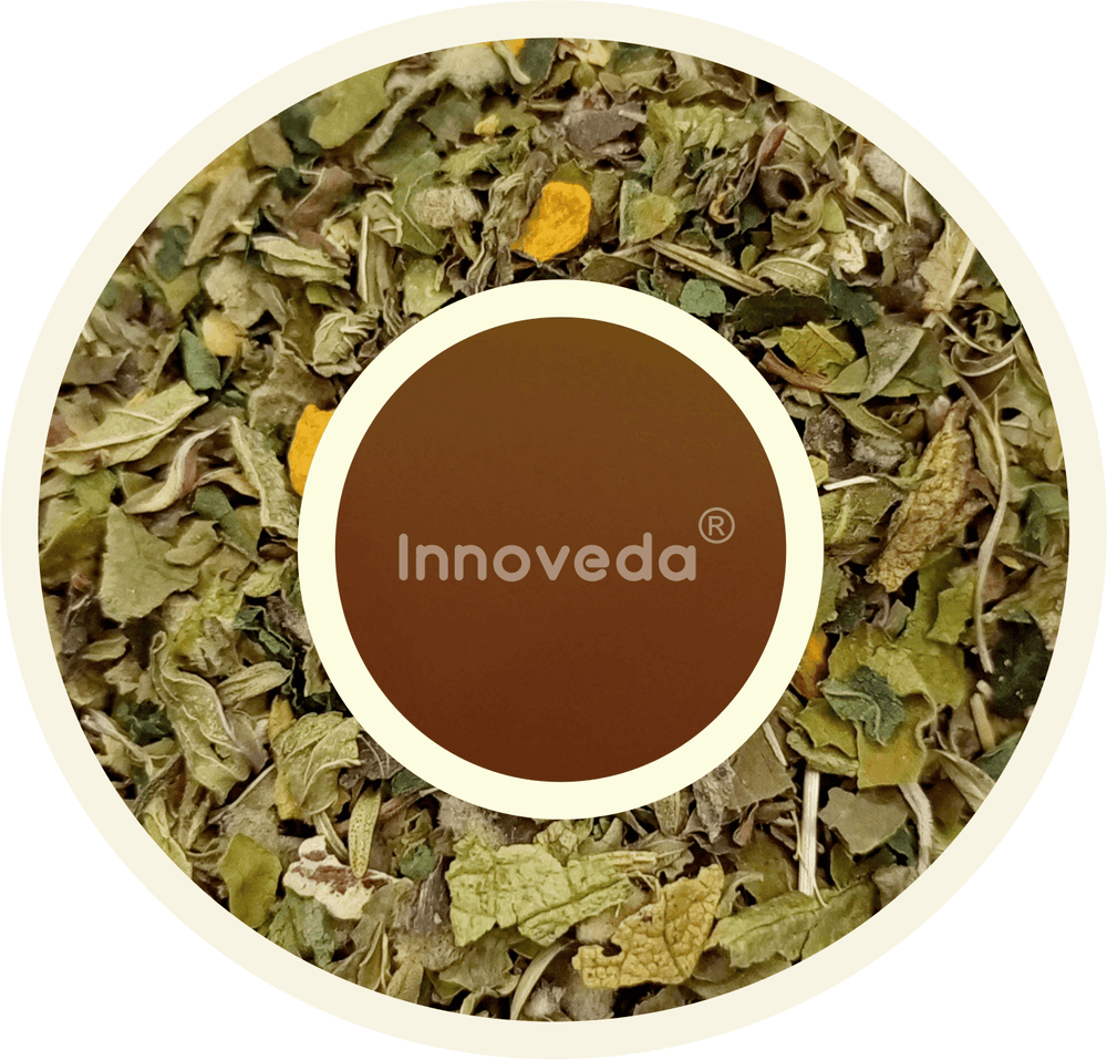 Lungs Detox Tea With Lobelia, Valerian, Mullein, St. John Wort & Rhodiola Rosea - INNOVEDA