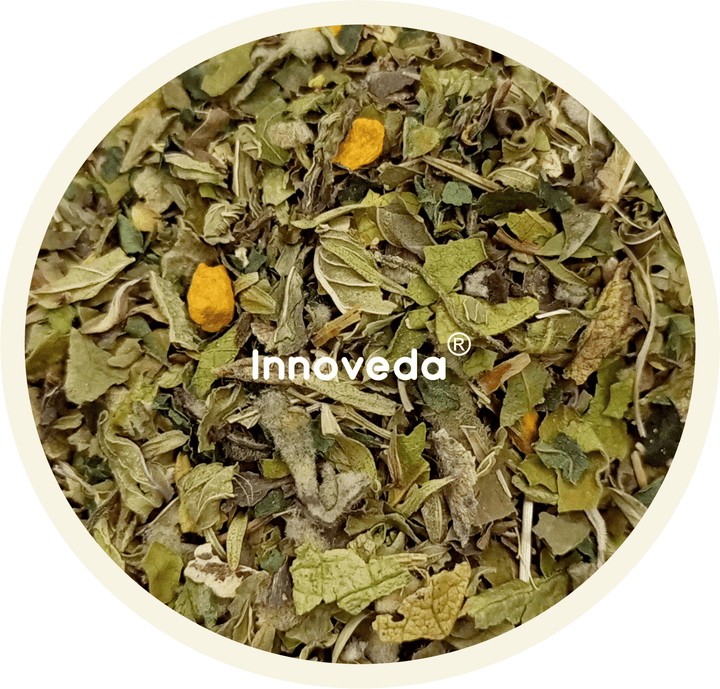 Lungs Detox Tea With Lobelia, Valerian, Mullein, St. John Wort & Rhodiola Rosea - INNOVEDA