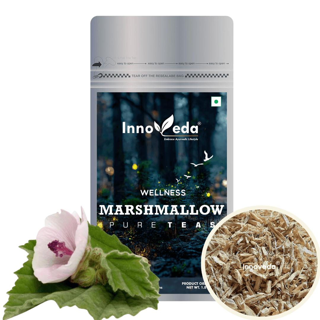 Marshmallow Root Tea For Hormonal Balance, Nourishes Hair & Skin - INNOVEDA