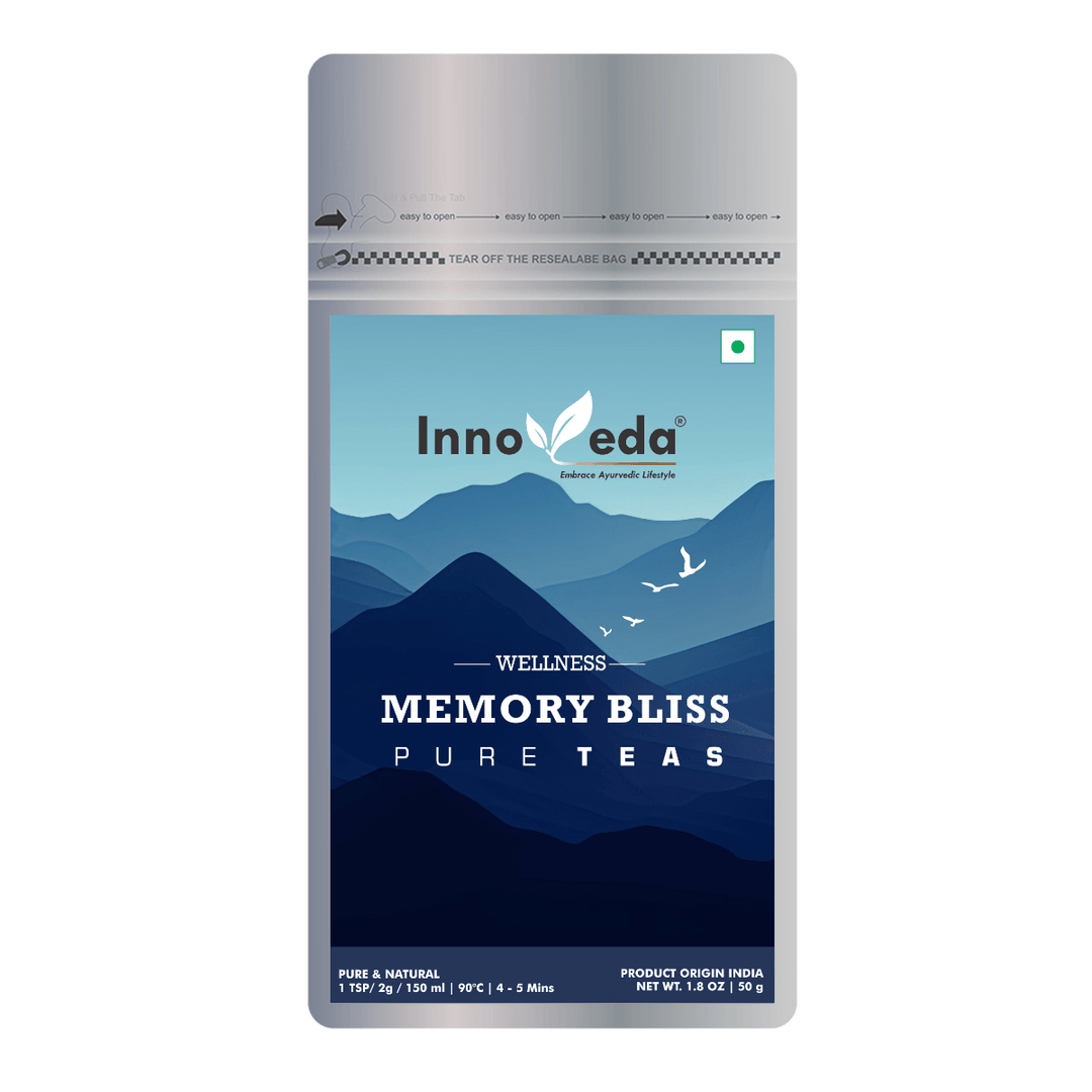 Memory Bliss Tea Helps Focus, Memorize & Recall - INNOVEDA