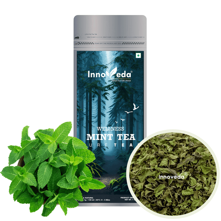 Mint Tea Helps fat Burning (30 Tea Cups) 50 Grams - INNOVEDA