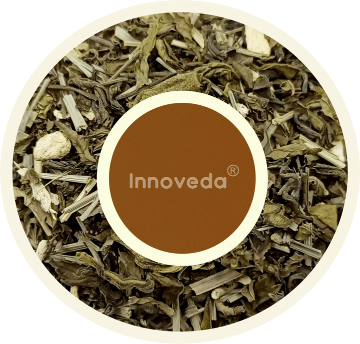 Minty Ginger Lemon Tea (50 Tea Cups) 100 Grams - INNOVEDA