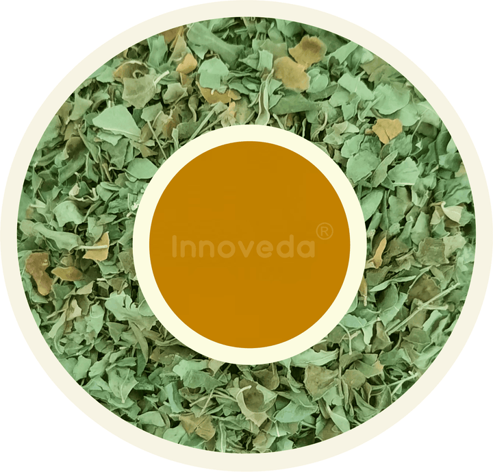 Moringa Leaf Tea Helps Balance Vata & Kapha Doshas (30 Tea Cups) 50 Grams - INNOVEDA