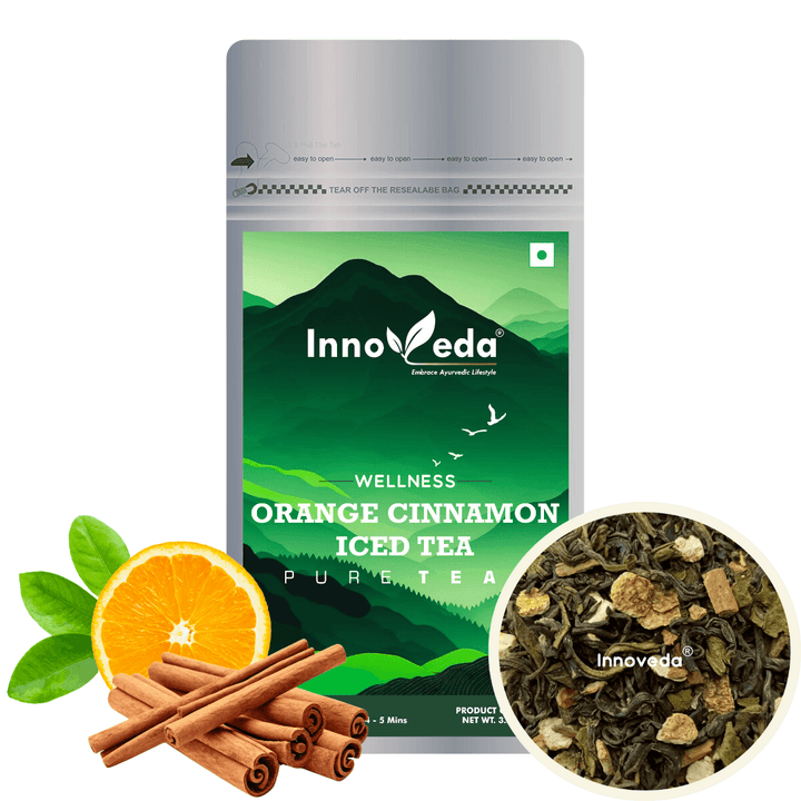 Orange Cinnamon Iced Tea (50 Tea Cups) 100 Grams - INNOVEDA