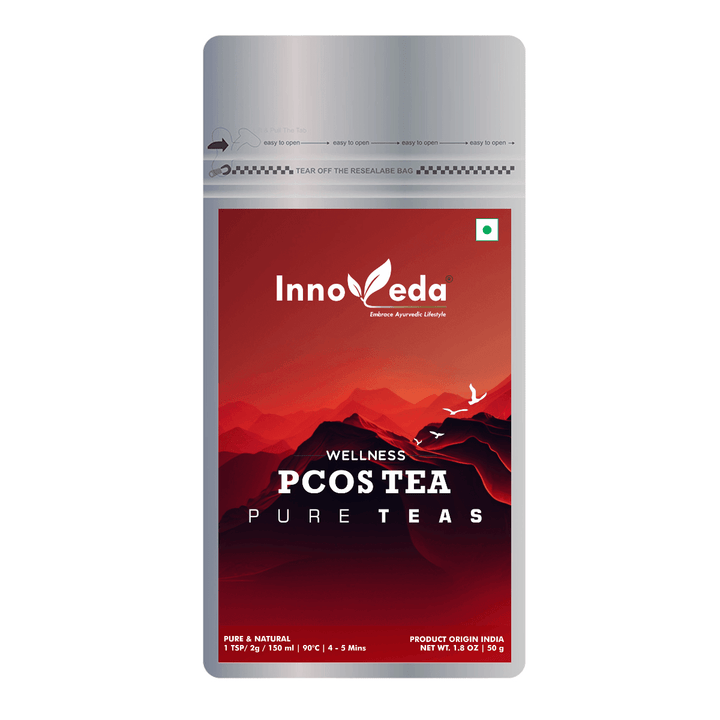 PCOS Tea For Women Wellness (30 Tea Cups) 50 Grams - INNOVEDA