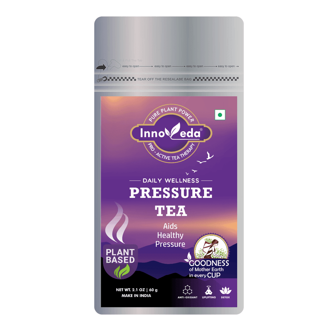 Pressure Tea For Healthy Blood Pressure Levels (30 Tea Cups) 60 Grams - INNOVEDA