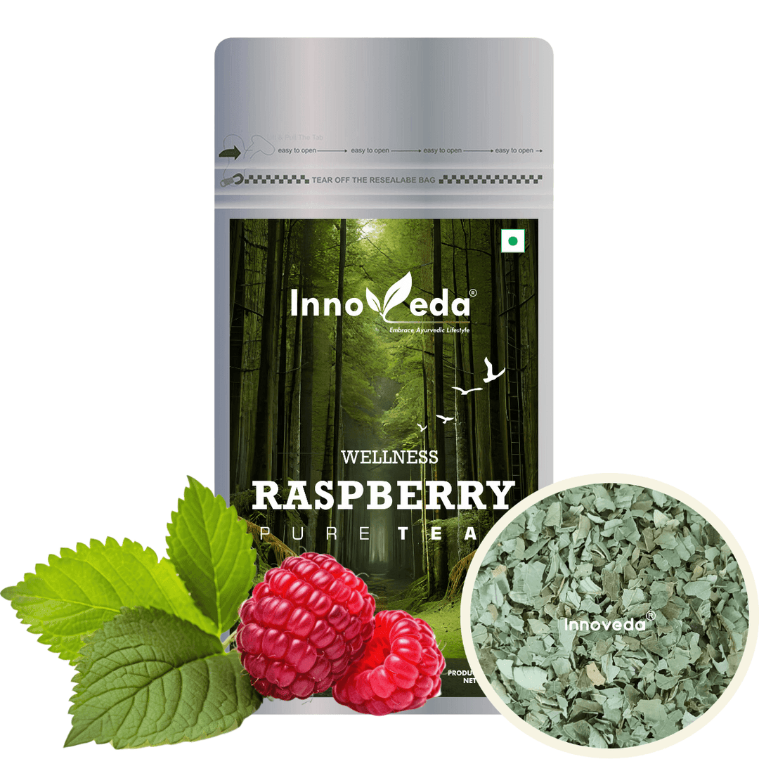 Red Raspberry Leaf Tea For Men & Women Wellness (30 Tea Cups) 50 Grams - INNOVEDA