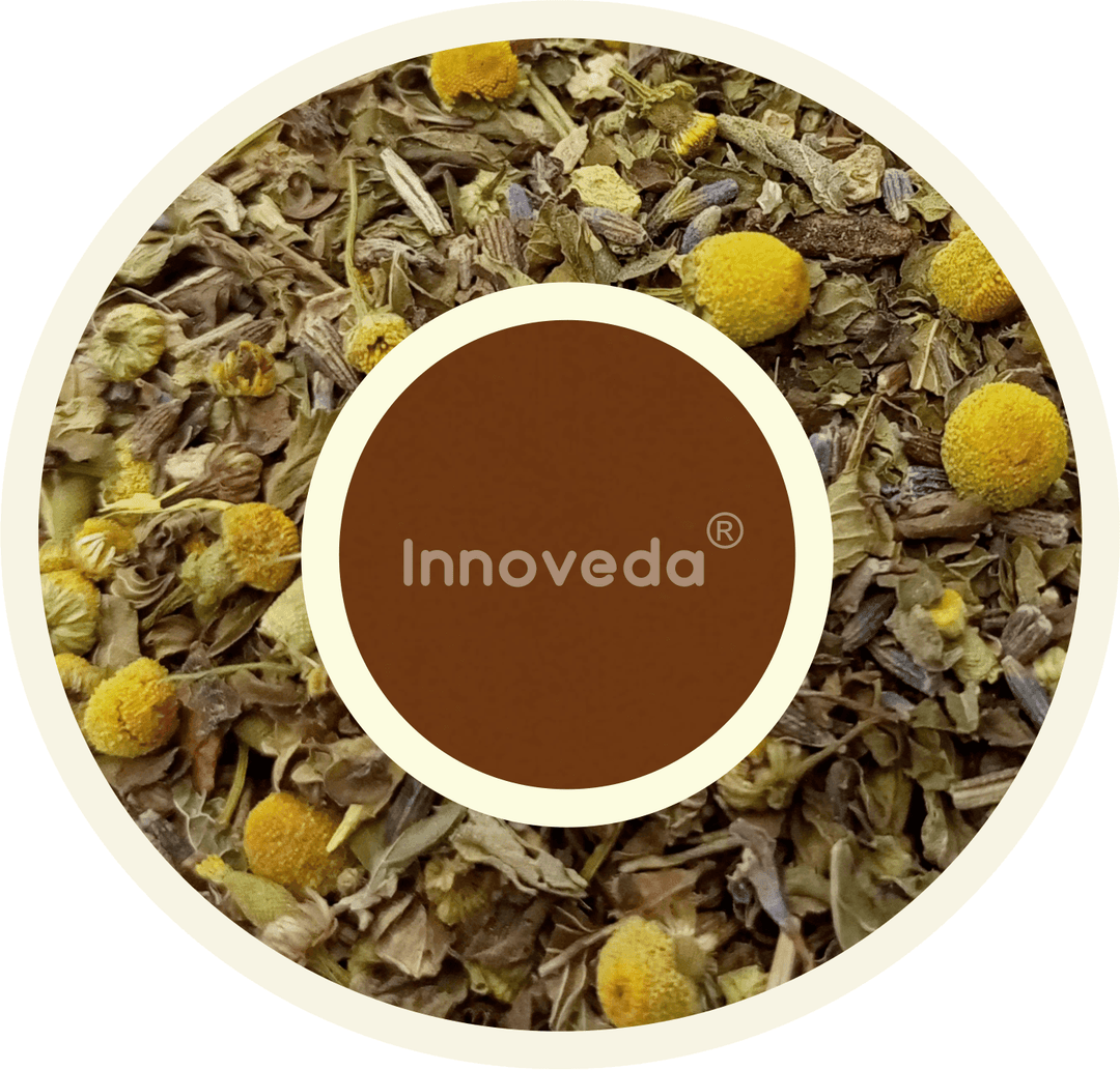 Relaxing Tea for Stress Relief & Calmness (30 Tea Cups) 50 Grams - INNOVEDA