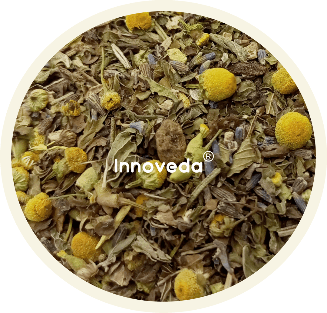 Relaxing Tea for Stress Relief & Calmness (30 Tea Cups) 50 Grams - INNOVEDA