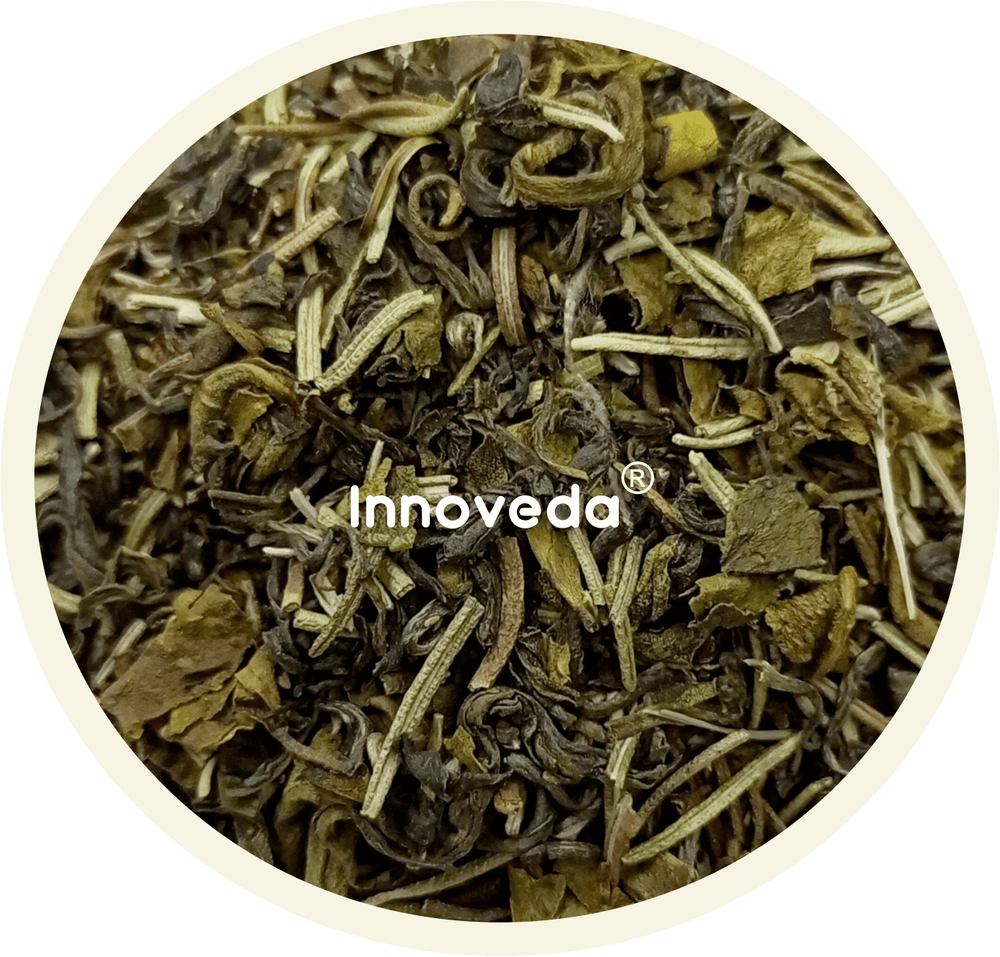 Rosemary Green Tea Helps Reduce Gas & Bloating - INNOVEDA